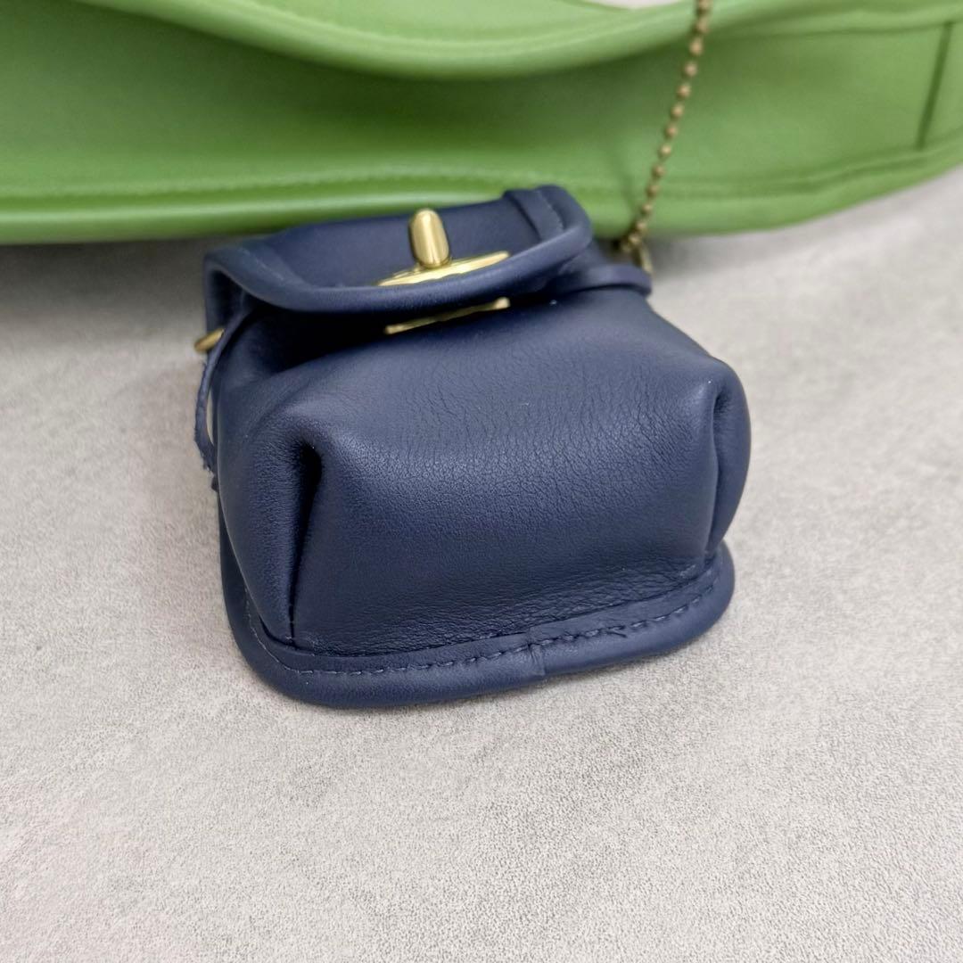 小物 Vintage Coach Daypack Turnrock Key Fob