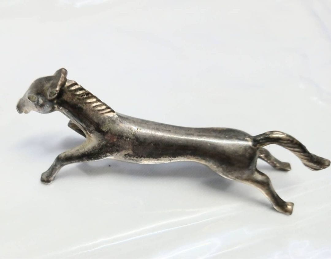 【k】箸置き 馬 犬 兎 カンガルー アンティーク 5点 インテリア 置物