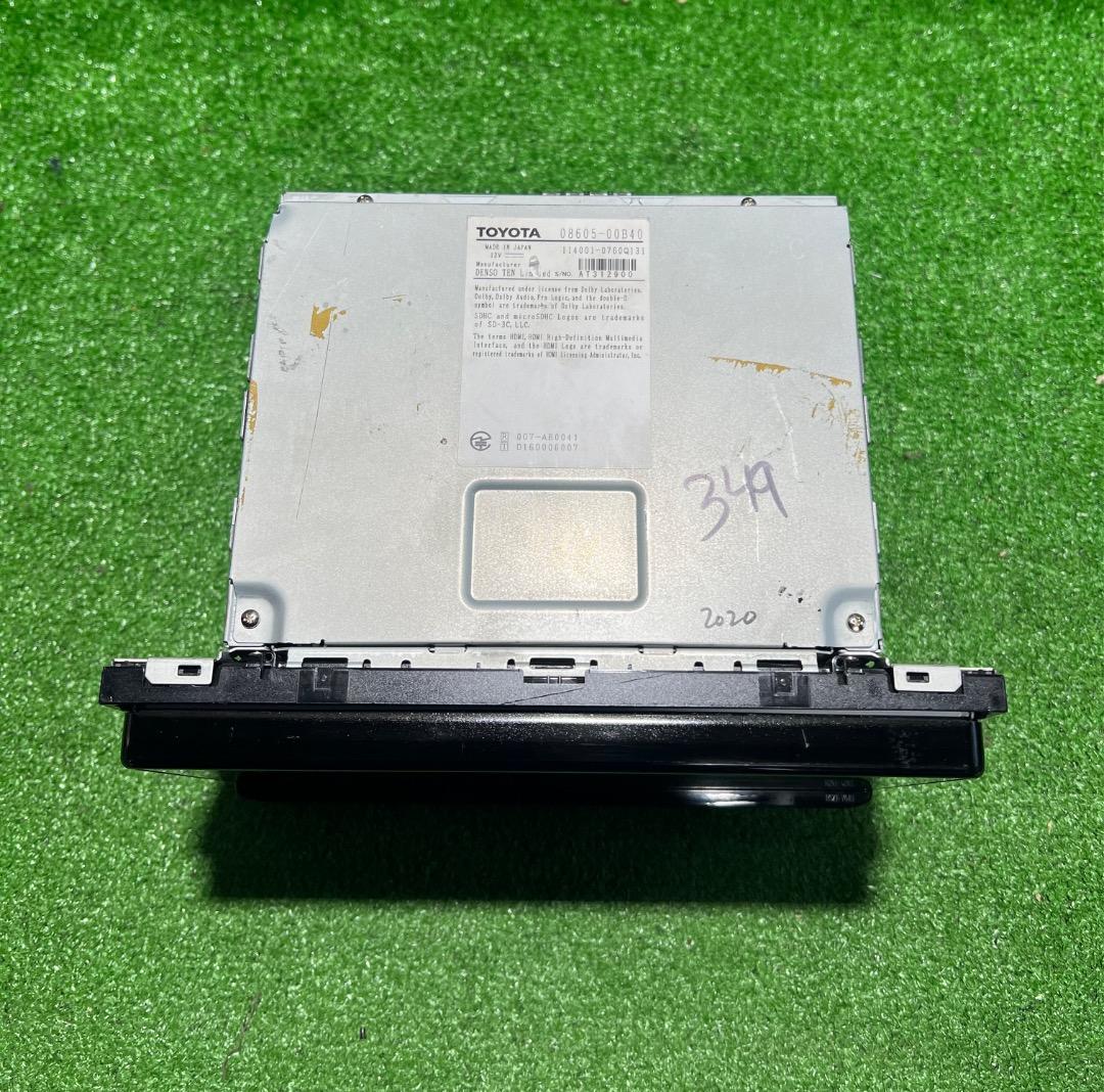 トヨタNSZT-Y68T フルセグ動作品地図データ2020年