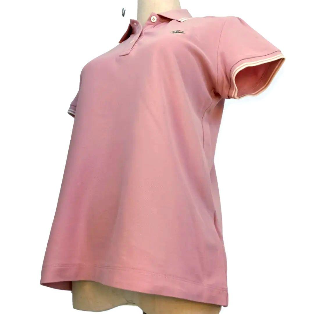 MONCLER モンクレール ポロシャツ M ピンク レディース 人気 - メルカリ