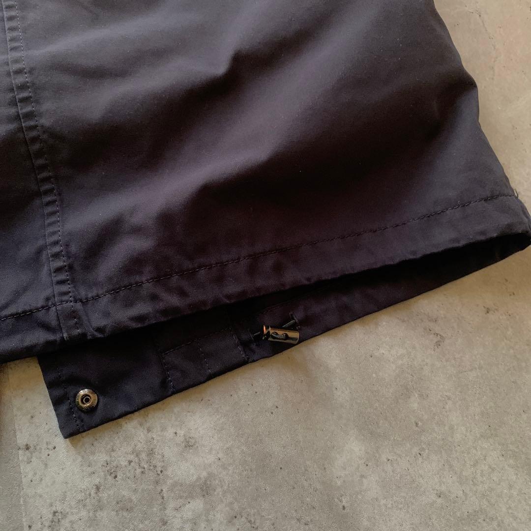 iCB ダウンライナー付きモッズコート フード付き　ネイビー