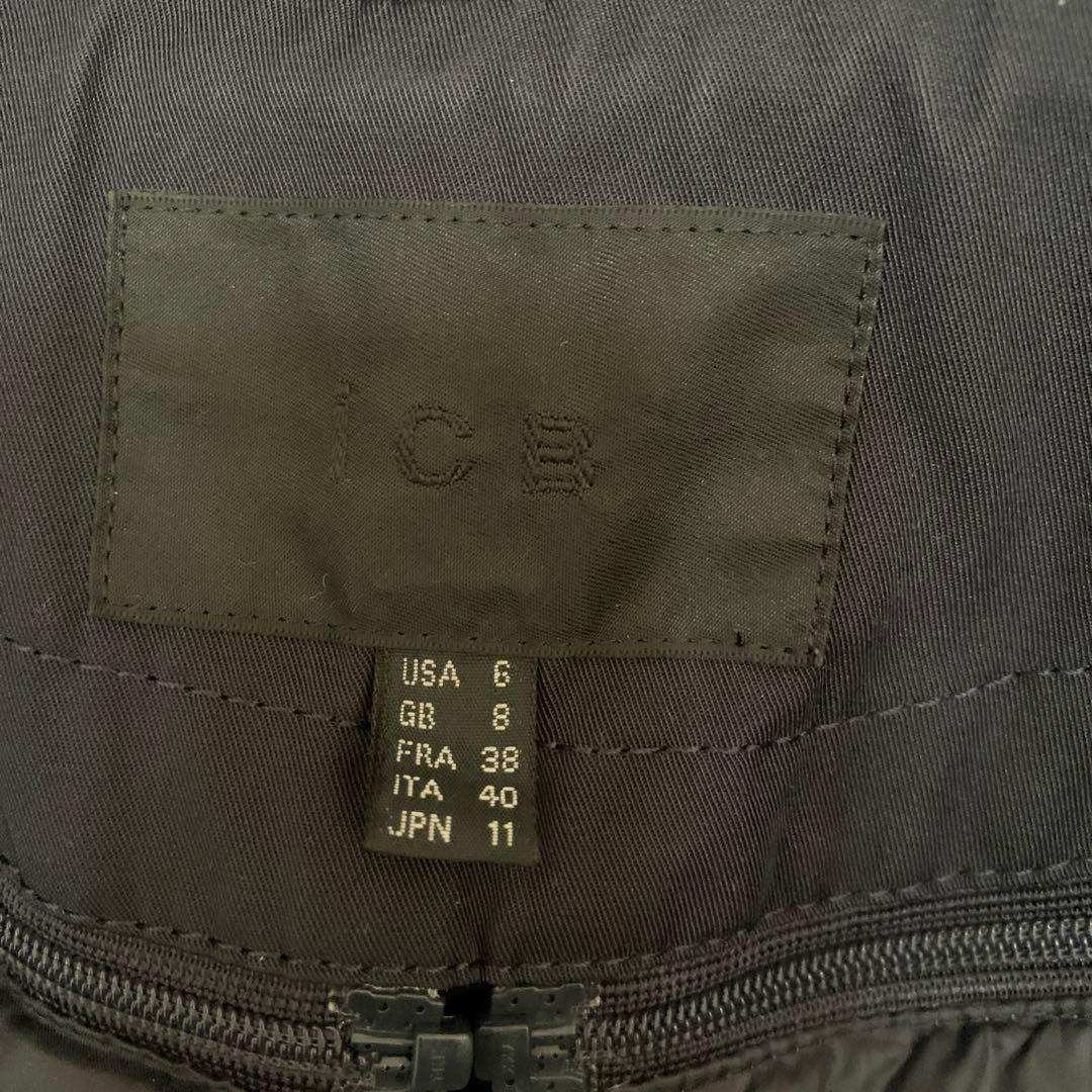 iCB ダウンライナー付きモッズコート フード付き　ネイビー