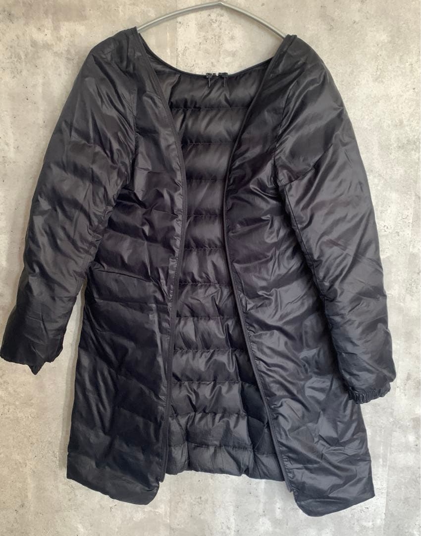 iCB ダウンライナー付きモッズコート フード付き　ネイビー