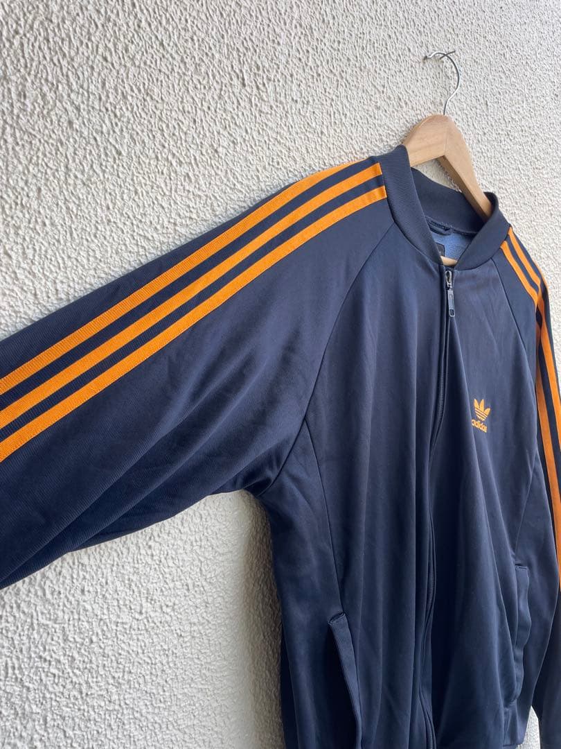 adidas トラックジャケット　ATP 90s ネイビー　オレンジ