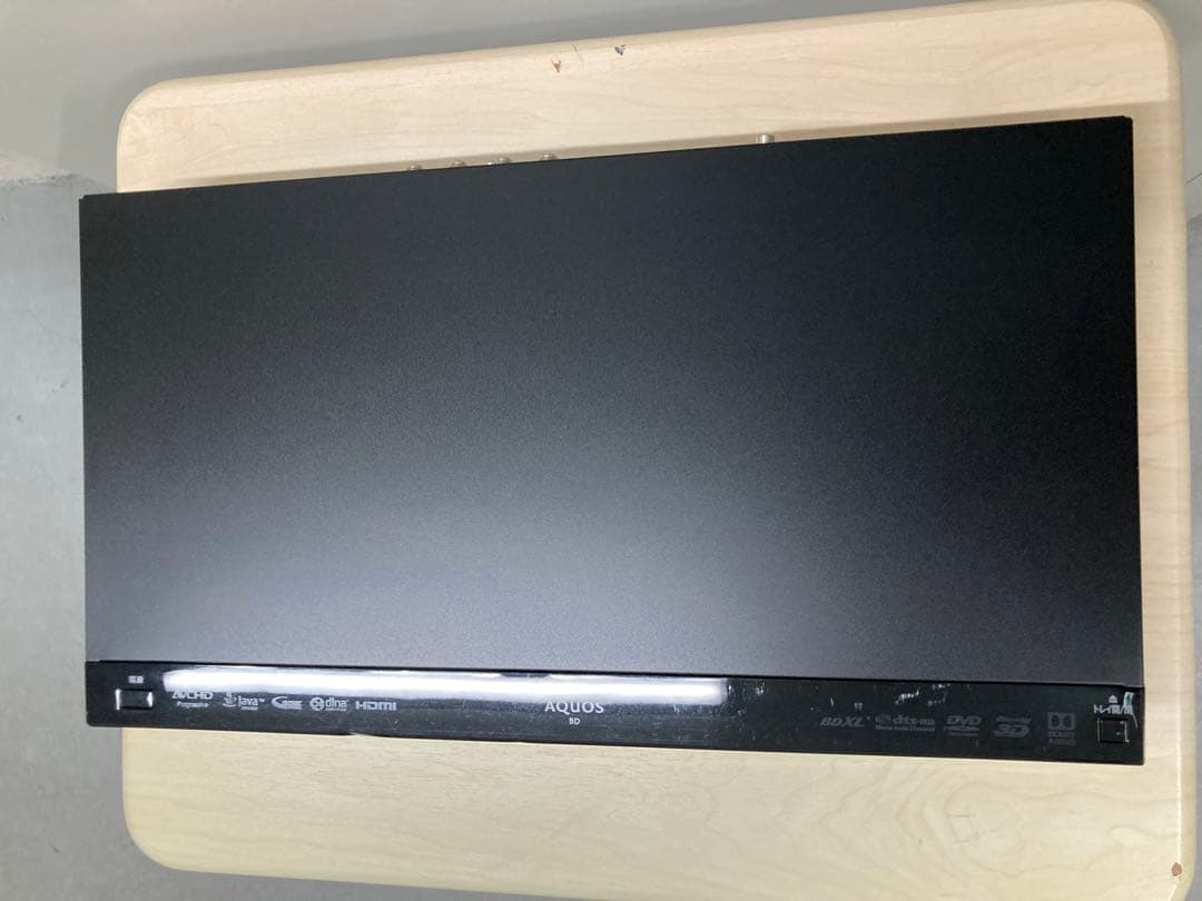 めっちゃ綺麗　シャープ　AQUOS ブルーレイ　BD-W 580