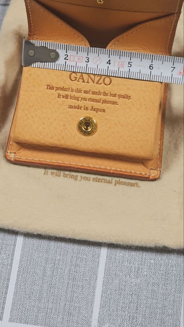 GANZO革製品 ベルト茶色100cm メガネケース黒色 小銭入れ N11