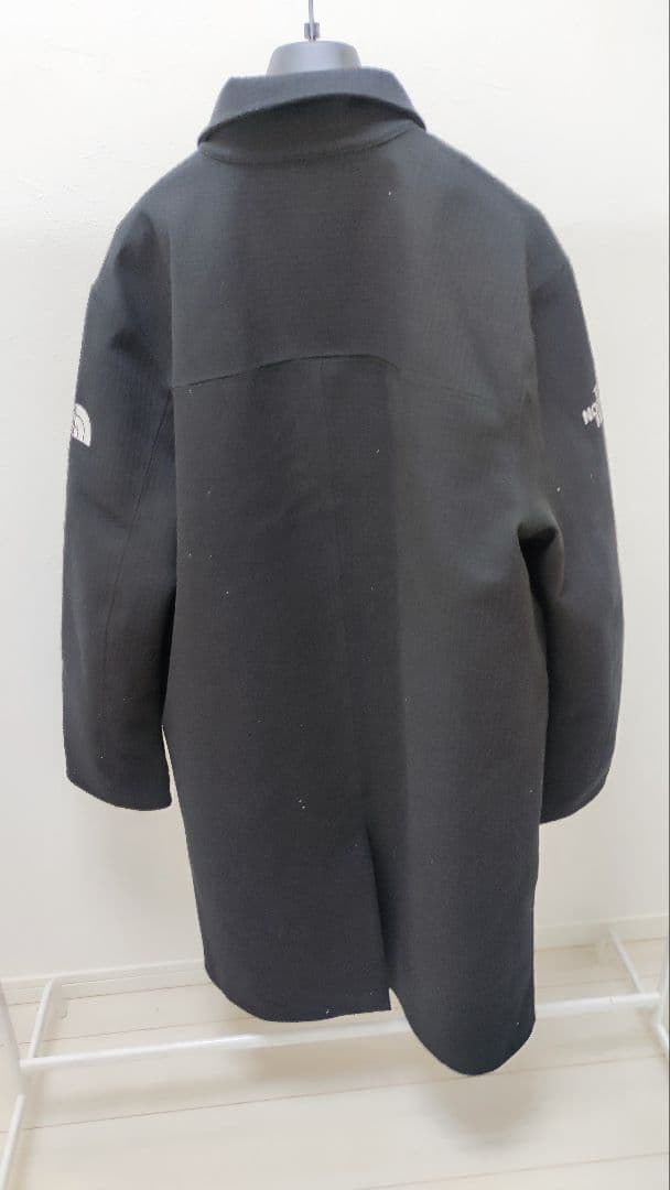 THE NORTH FACE BLACK ウール混コート美品 ノースフェイス