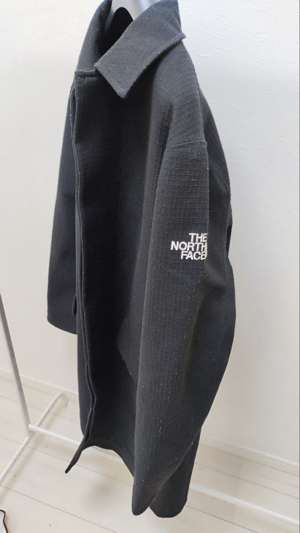 THE NORTH FACE BLACK ウール混コート美品 ノースフェイス