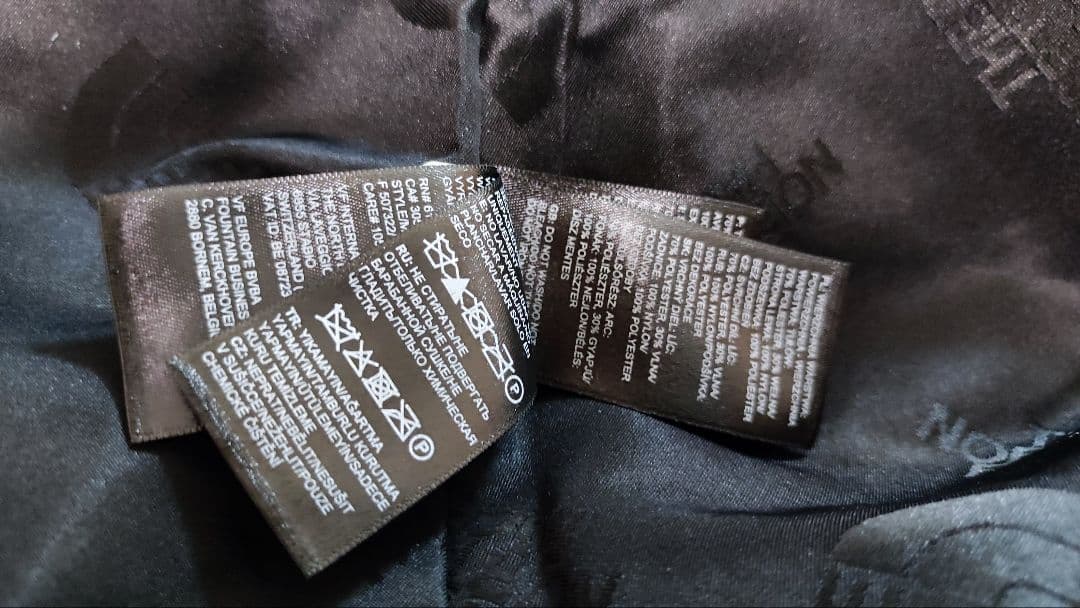 THE NORTH FACE BLACK ウール混コート美品 ノースフェイス