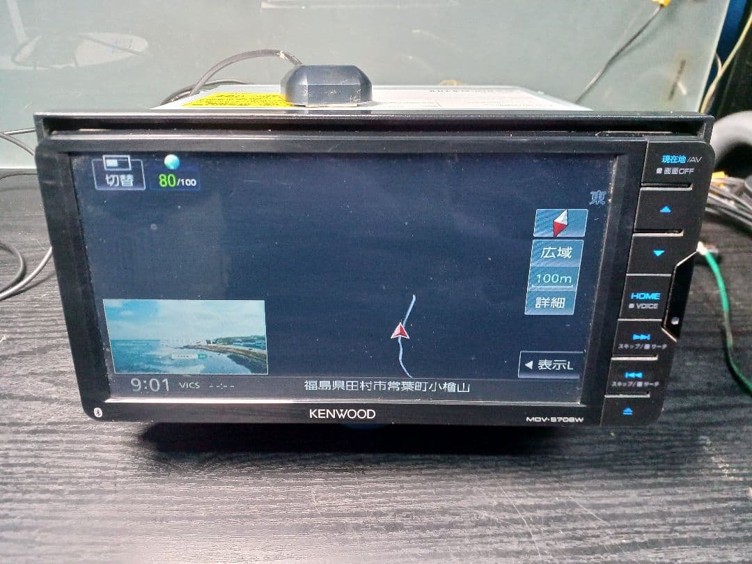カーナビ KENWOOD MDV-S708W
