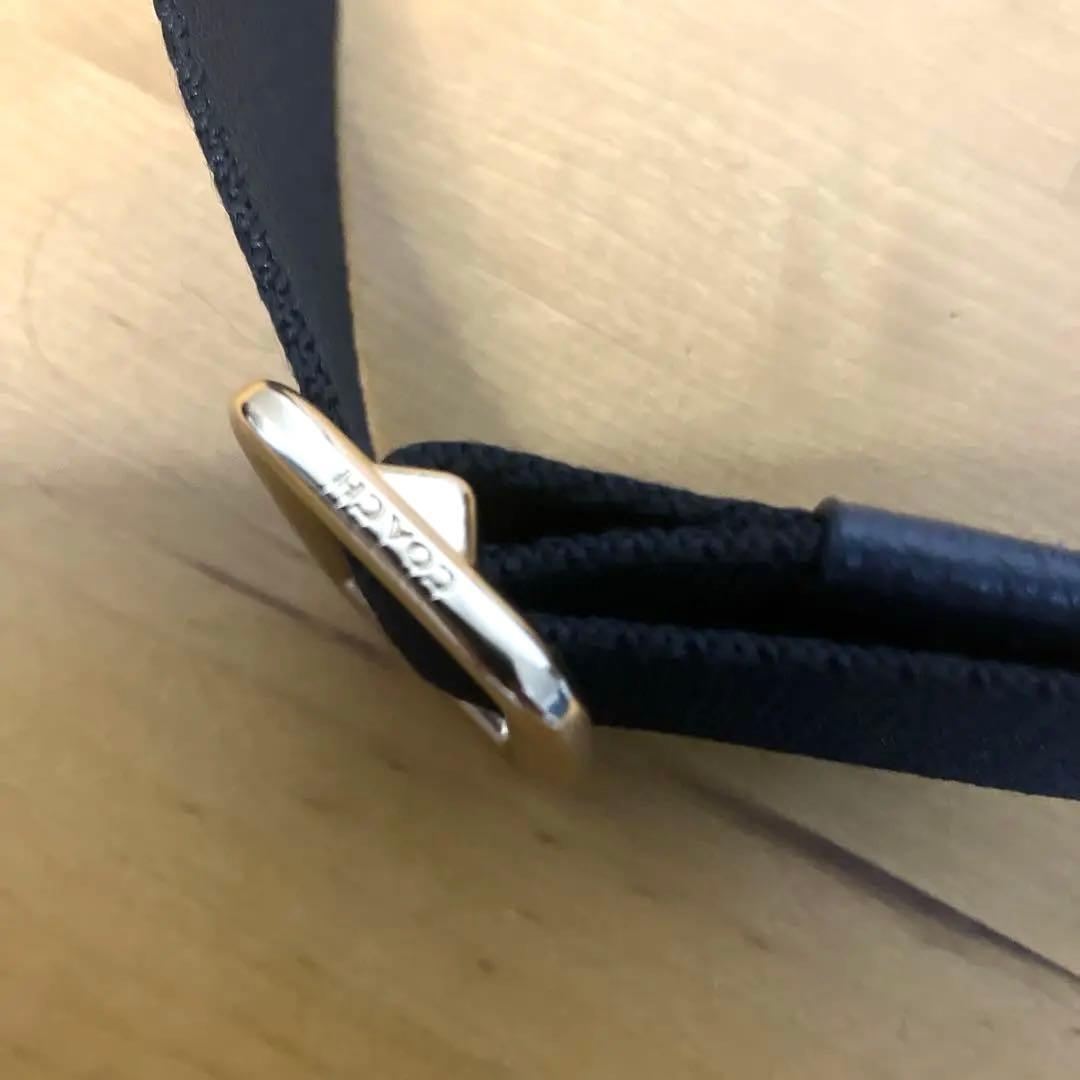 【美品 】COACH コーチ PVC シグネチャー ボディバッグ ウエストバッグ