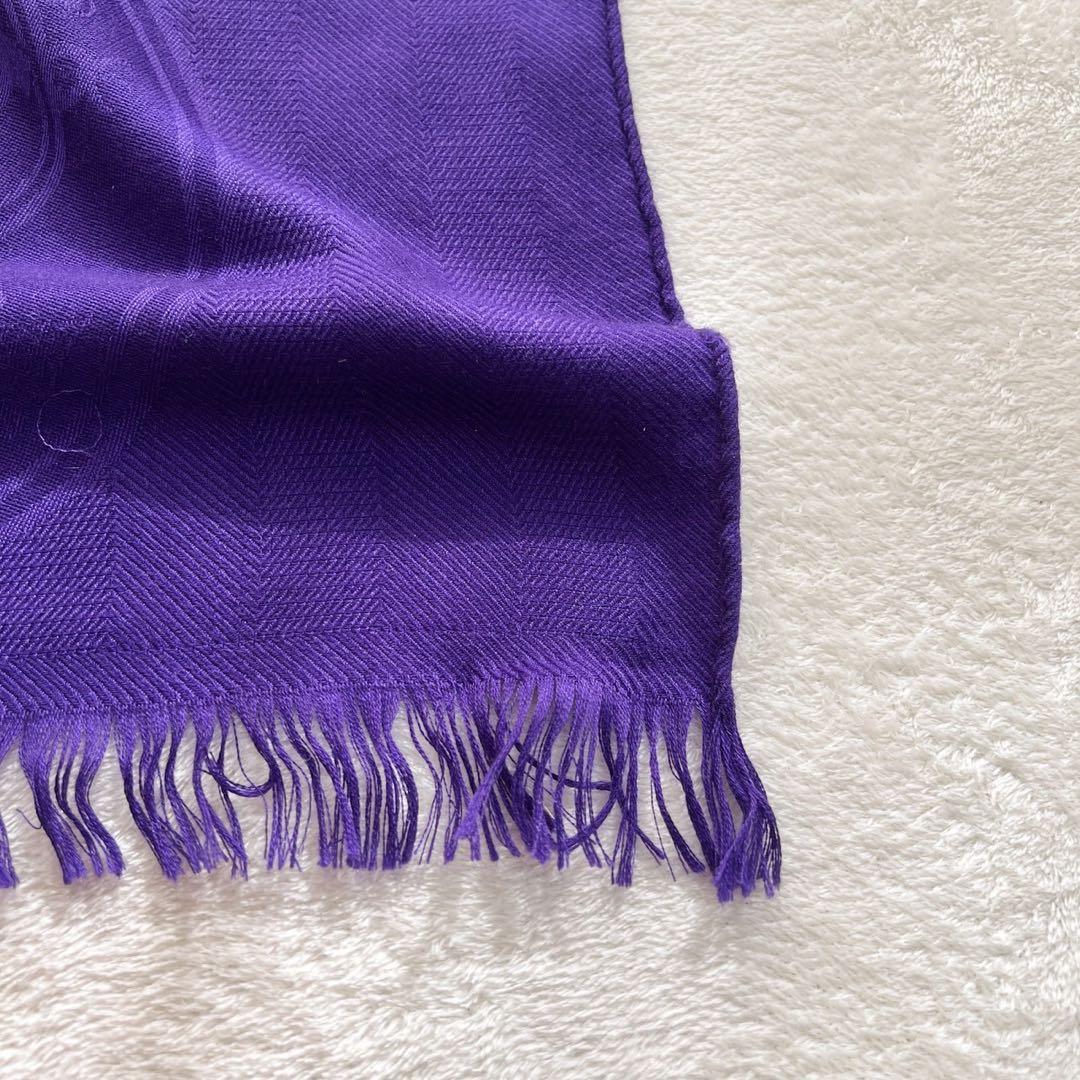 HERMES エルメス ニューリブリス 大判ストール　マフラー　カシミヤ