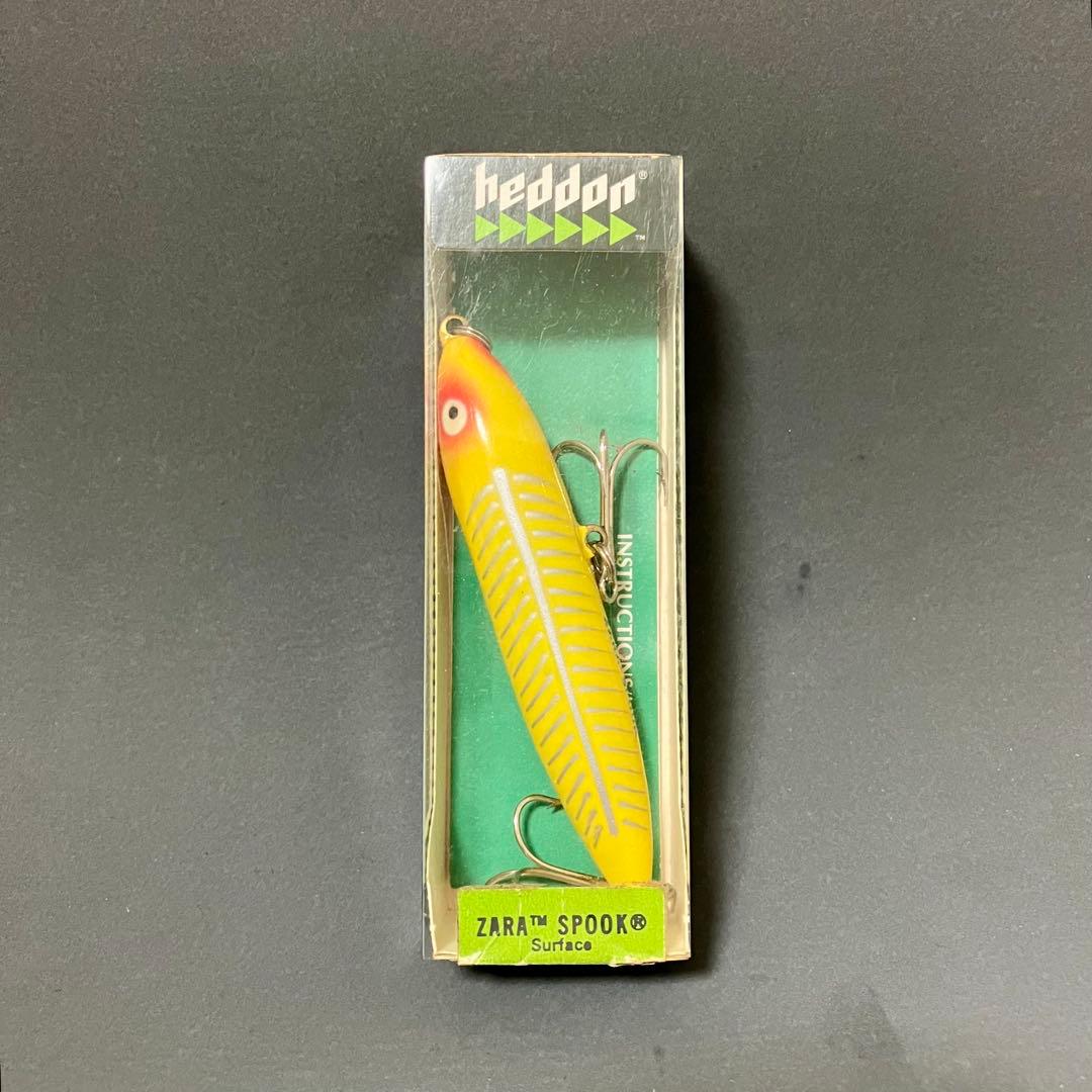 新品未開封　ヘドン 2ndザラ XRY黄骨　1973年〜 HEDDON ZARA