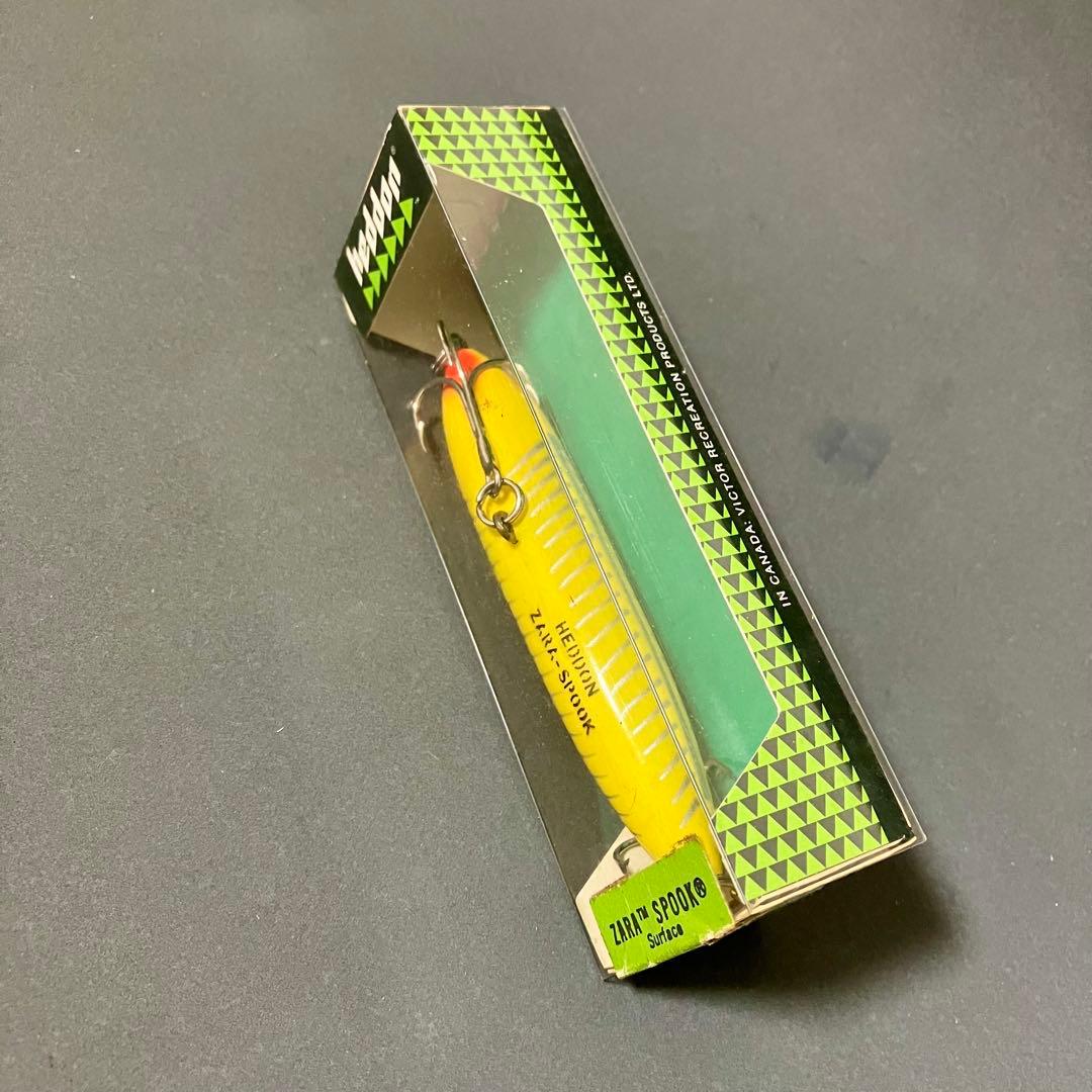 新品未開封　ヘドン 2ndザラ XRY黄骨　1973年〜 HEDDON ZARA