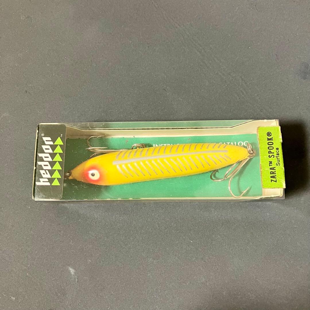 新品未開封　ヘドン 2ndザラ XRY黄骨　1973年〜 HEDDON ZARA