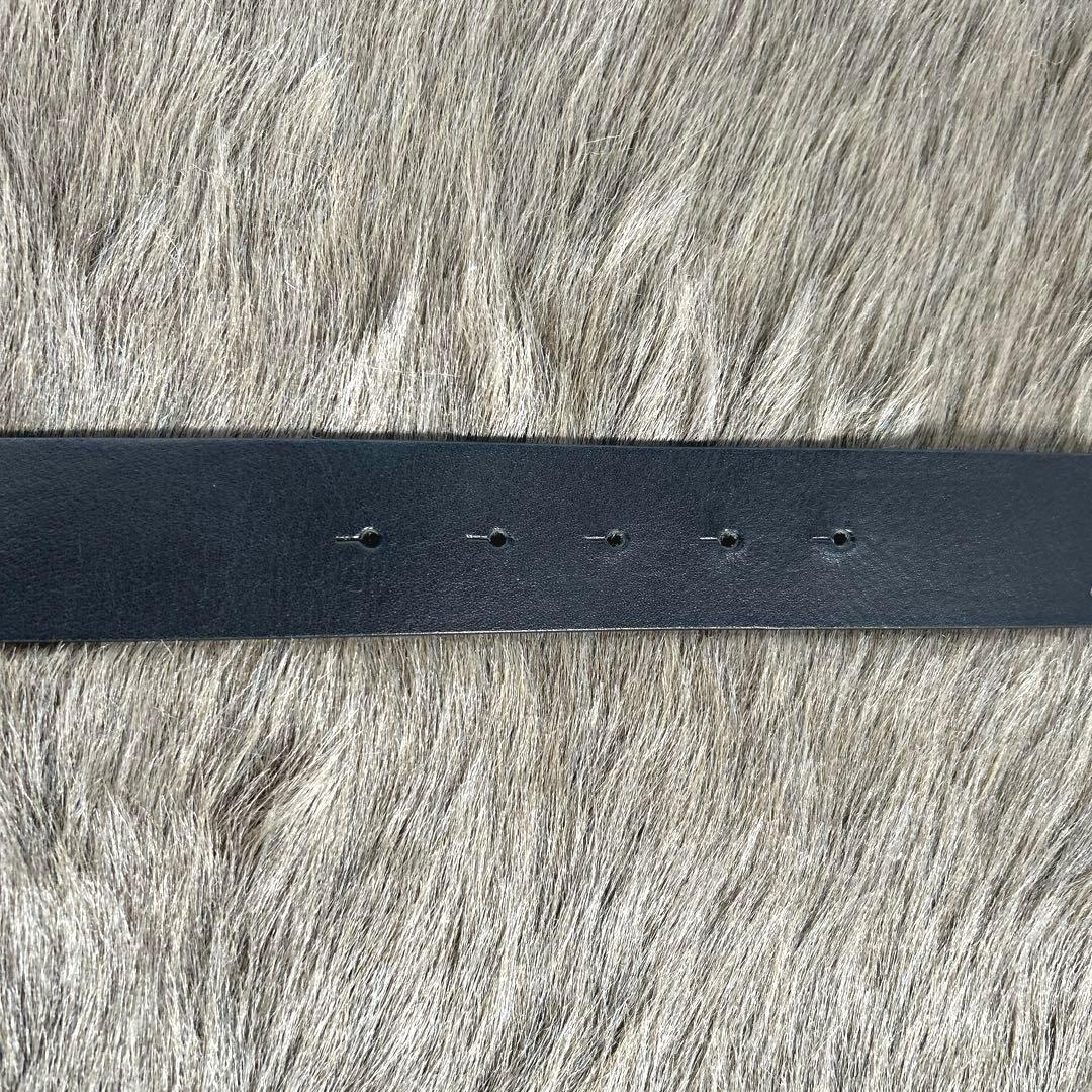 ディーゼル　DIESEL ベルト　レザー　未使用保管品　黒　タグ付き　T205