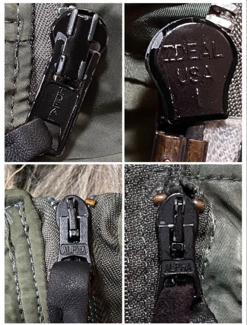 80s USA製 ALPHAアルファ N-2B フライトジャケットY2K