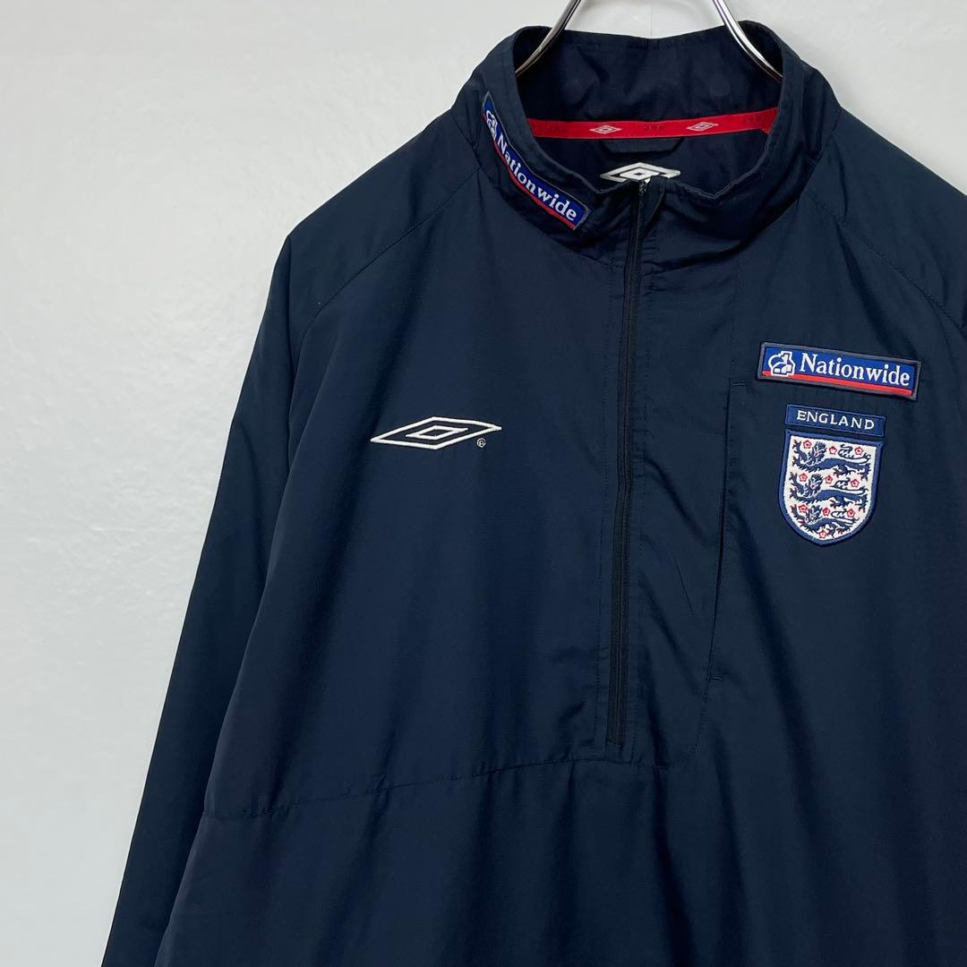 UMBRO アンブロ イングランド代表 ハーフジップ ナイロンジャケット