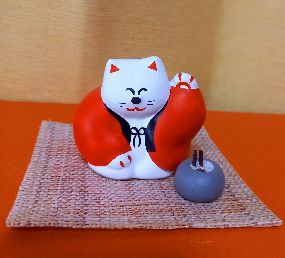 工房輪葉葉招き猫 おばぁさん猫 輪葉葉招き猫 輪葉葉