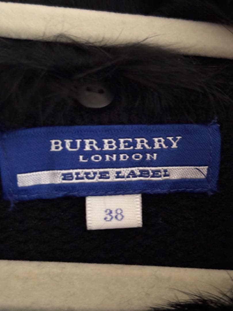 美品-BURBERRY LONDON BLUE LABELウールワンピース