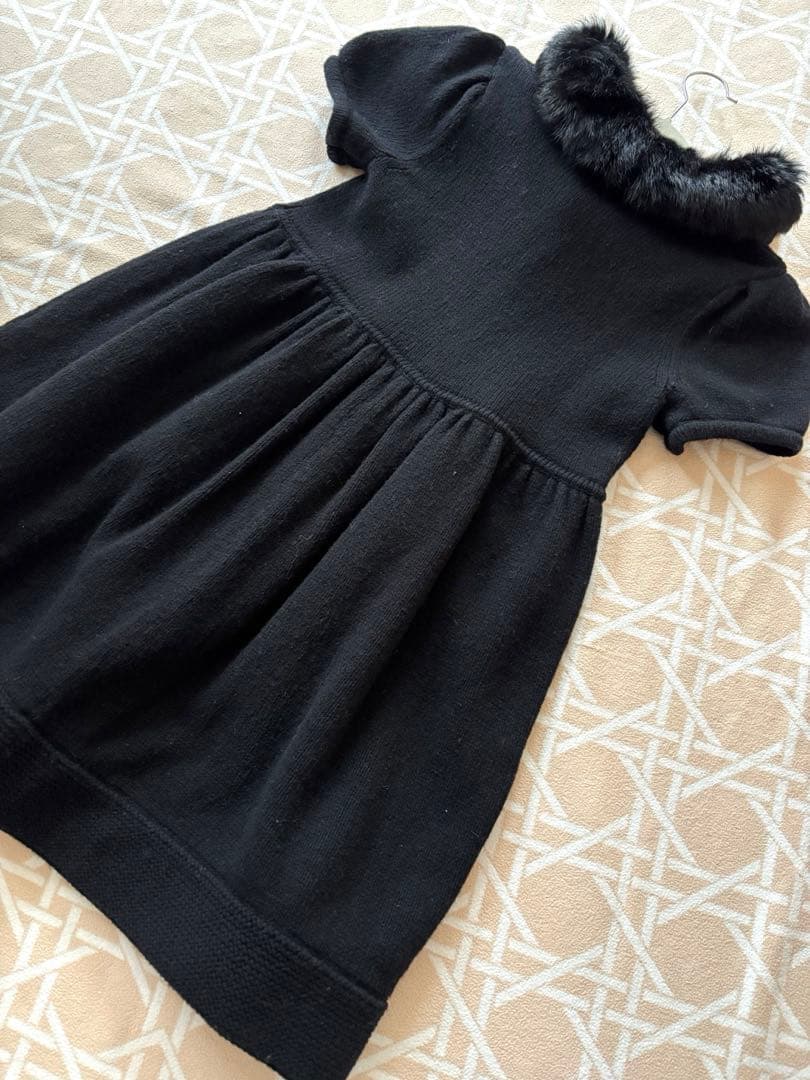 美品-BURBERRY LONDON BLUE LABELウールワンピース