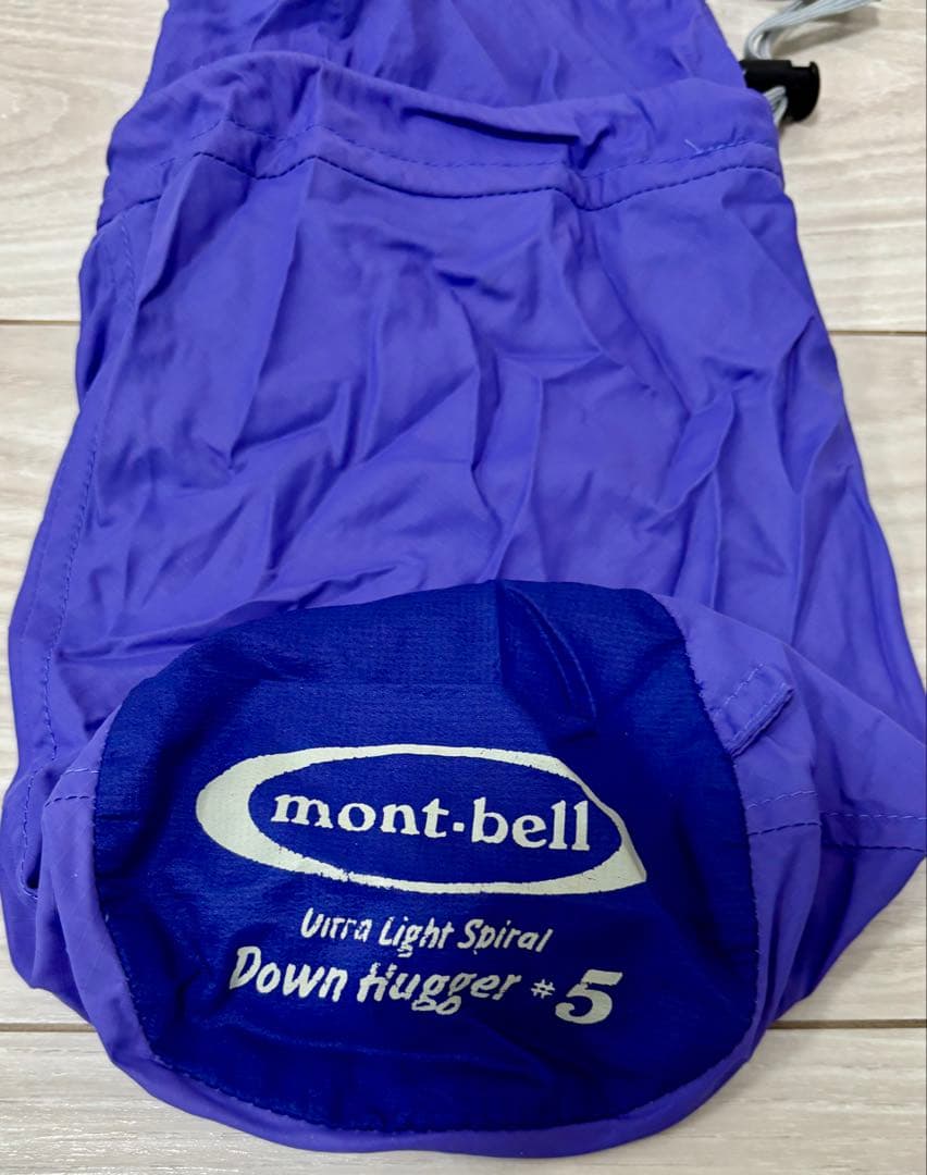 mont-bell　 ウルトラライトスパイラルダウンハガー　#5