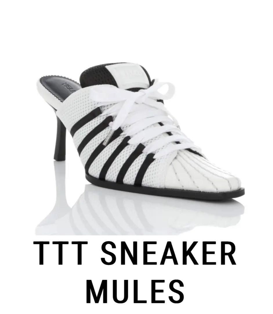 YELLOW MONO SNEAKER MULES TTT TTT MONO SNEAKER MULES YELLOW