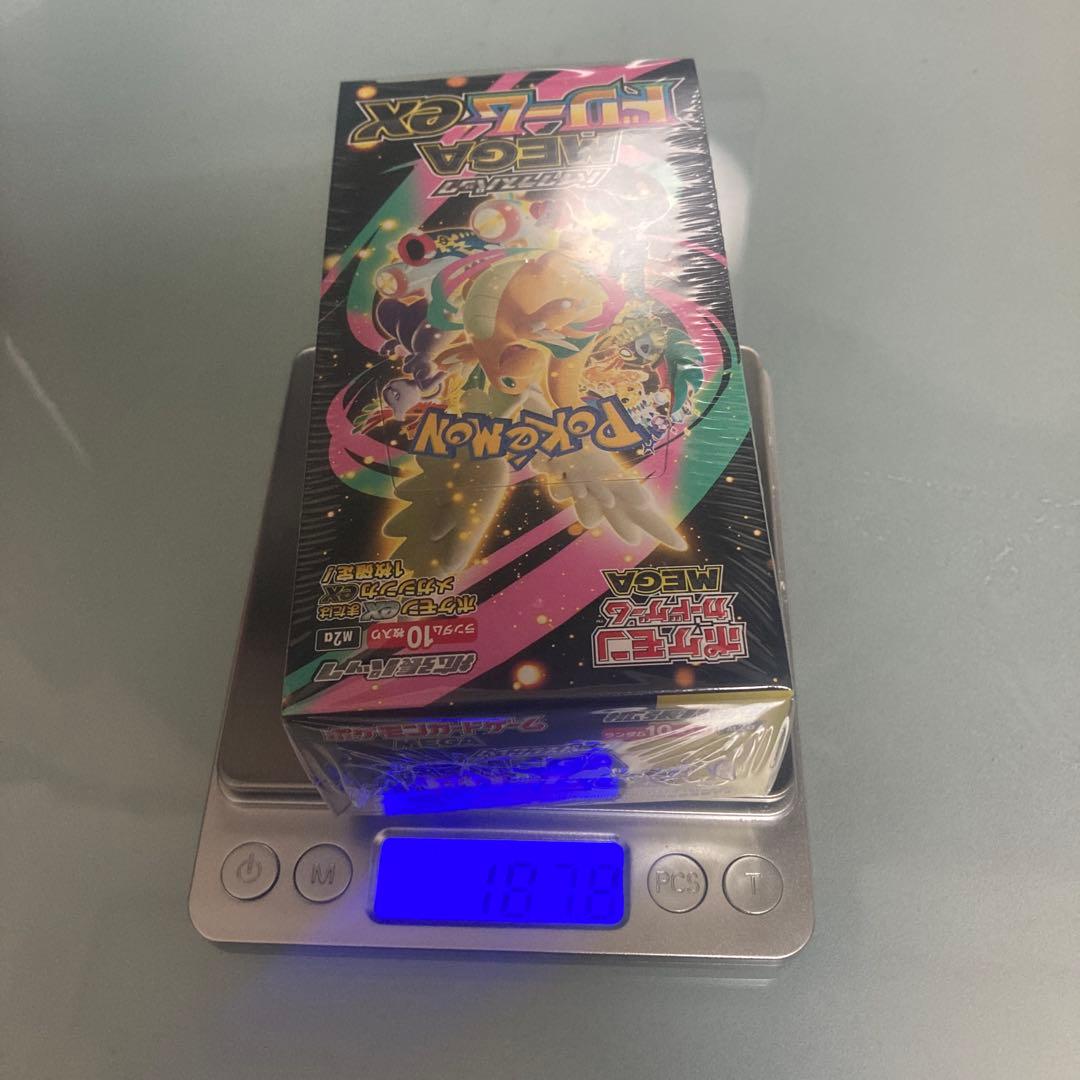 高重量BOX　MEGAドリームex　シュリンク付き　1BOX 187g