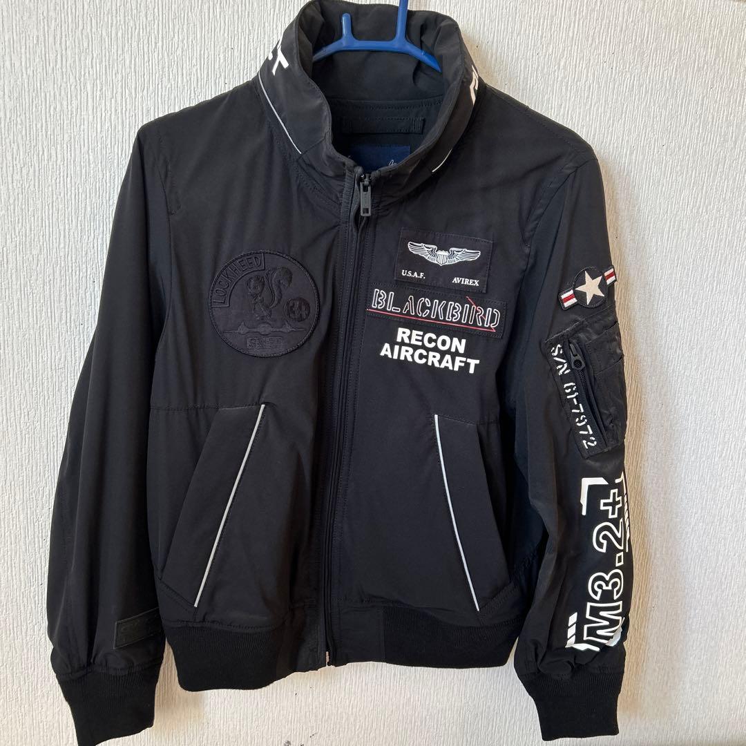 美品 AVIREX ブラックバード SR-71 ジャケット - メルカリ
