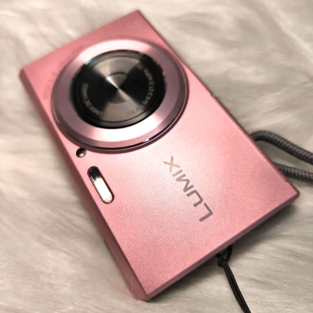 【美品】Panasonic LUMIX DMC-FH10 ピンク デジカメ 本体