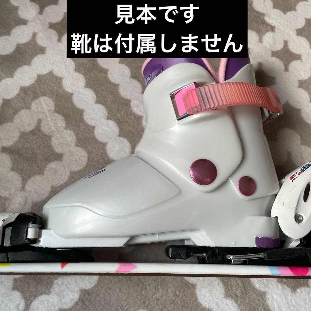 12345→セール中　スキー板 ホワイト/ピンク 約80cm