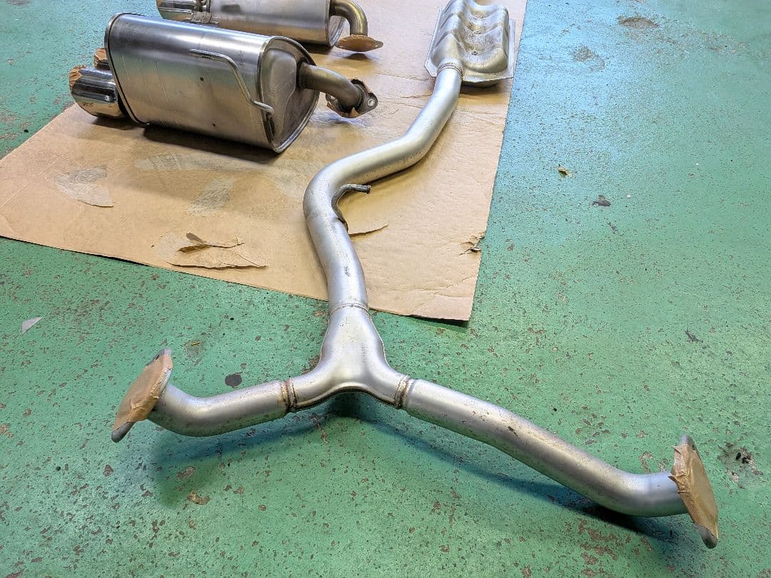 WRXSTI VABセンターリヤピースマフラー SKPMVA1 MMVV5L R