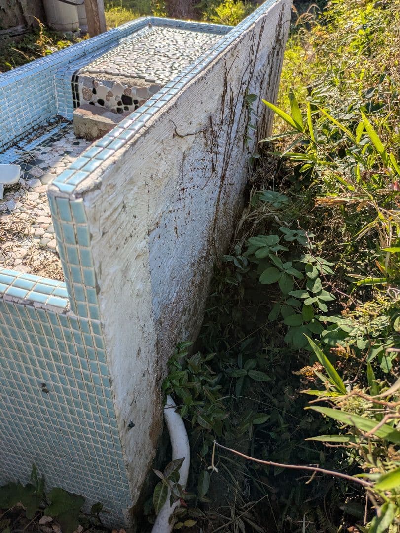 とみー【昭和レトロ】新日光　タイル流し台　　現状渡し