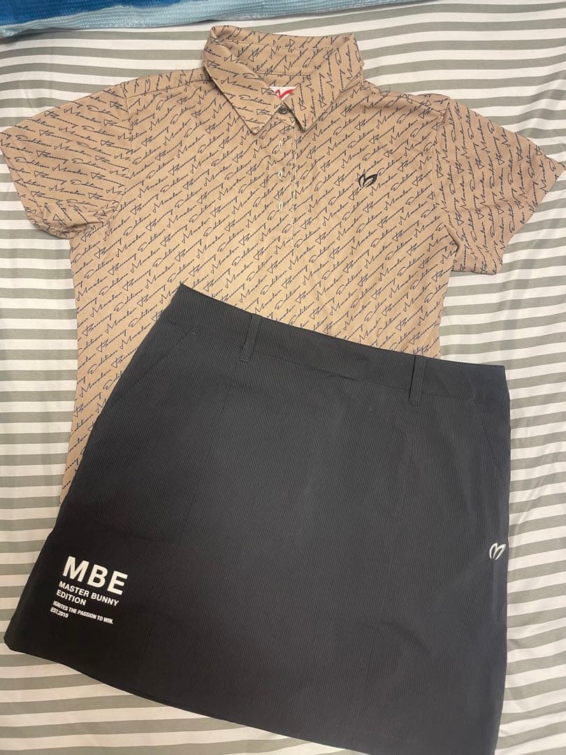 MASTER BUNNY EDITION ゴルフ ポロシャツ スカート セットMASTER BUNNY