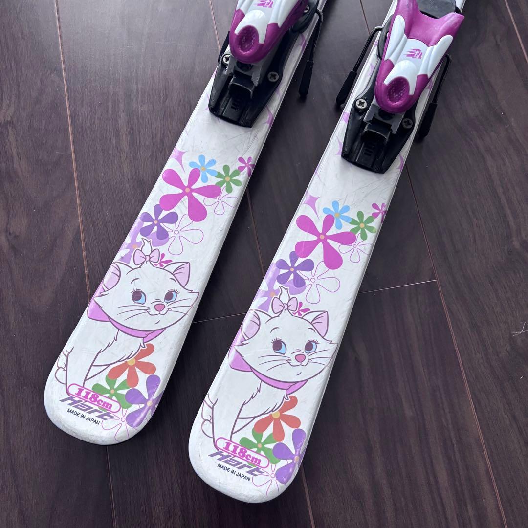 マリーちゃん スキー板 118cm Hart - メルカリ