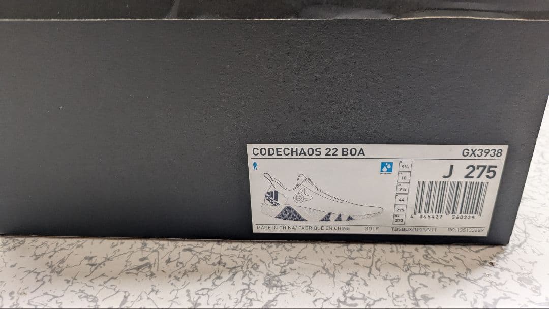 adidas BOOST ゴルフシューズ ホワイト 27.5cm 比較的美品