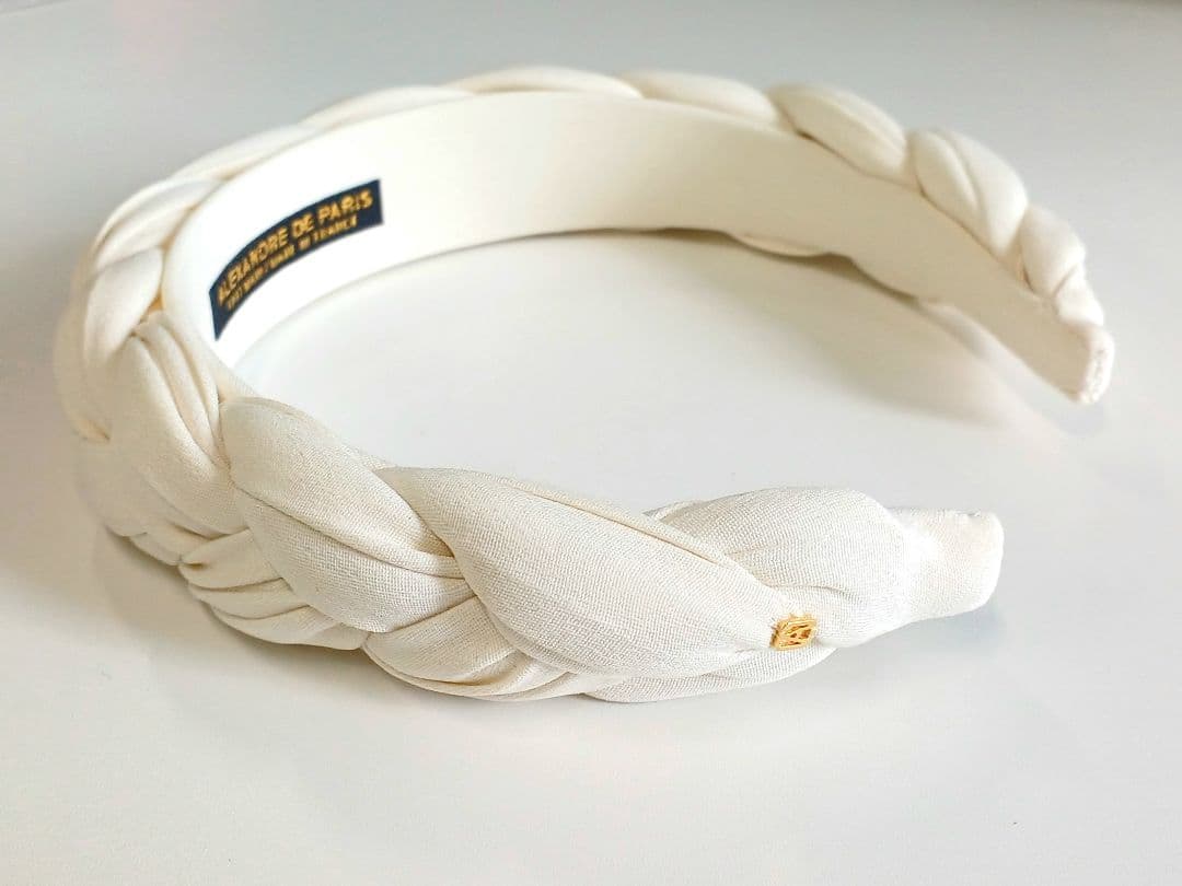 《未使用》ALEXANDRE DE PARIS 三つ編み カチューシャ