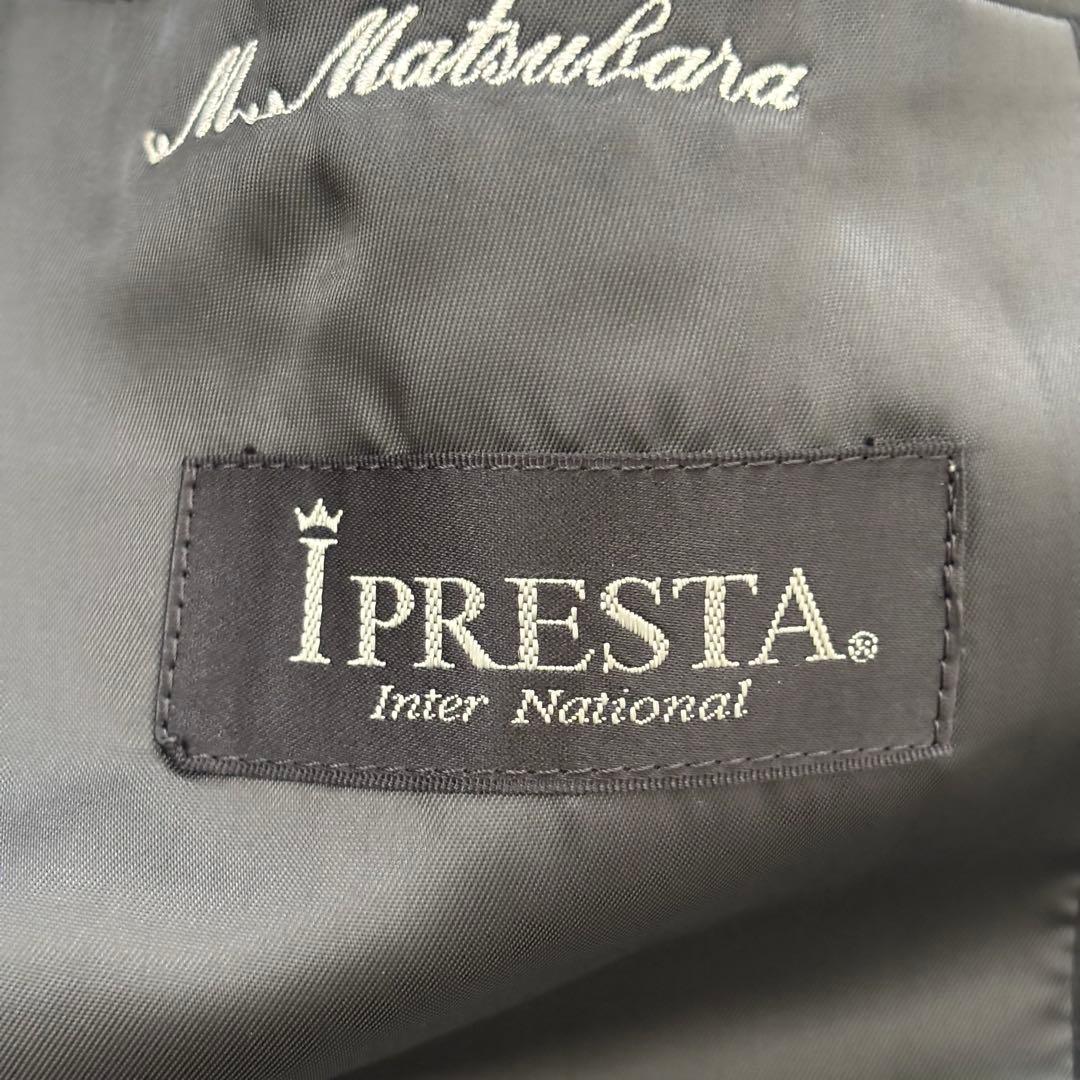 イプレスタ×エルメネジルドゼニヤ カシミヤ100 ロングコート メンズMブラック