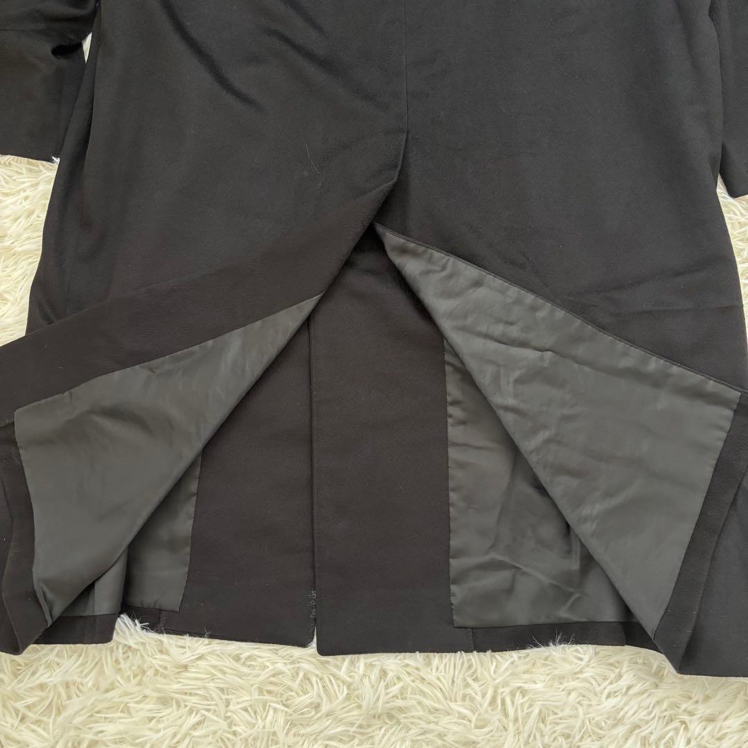 イプレスタ×エルメネジルドゼニヤ カシミヤ100 ロングコート メンズMブラック