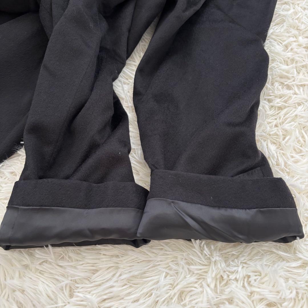 イプレスタ×エルメネジルドゼニヤ カシミヤ100 ロングコート メンズMブラック