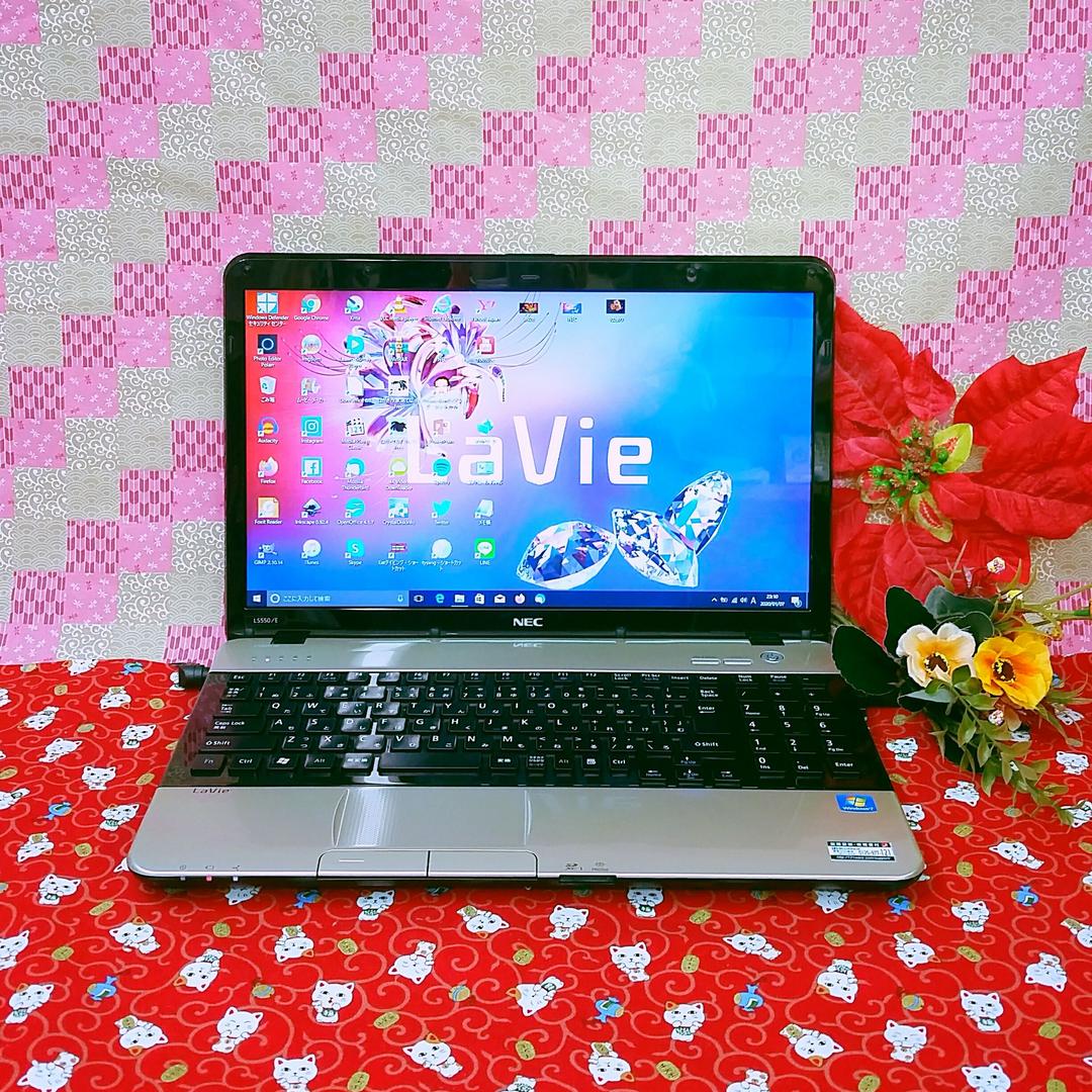 極上品！大容量！高速3世代Core-i5！NEC！カメラ！新Win10！動画編集 極上