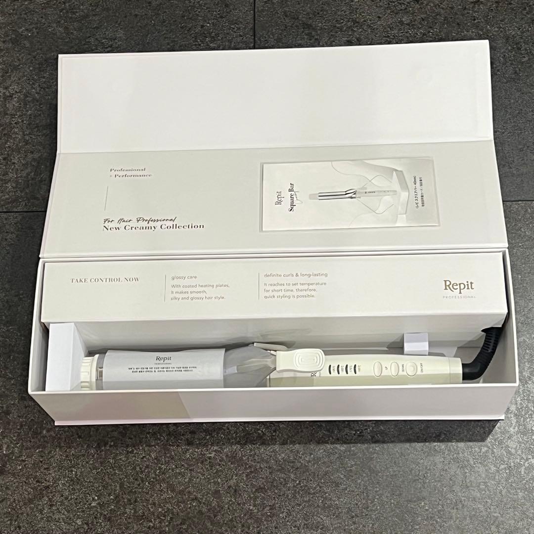 正規品 CREATEs ヘアアイロン Repi スクエアバー40mm 新品