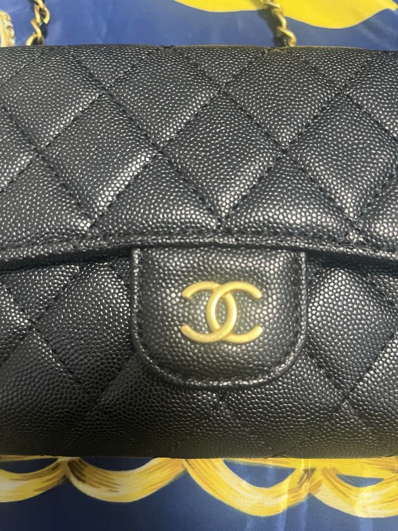 m*n様 大人気✨️❤CHANEL❤チェーンウォレット ブラック 正規非売品