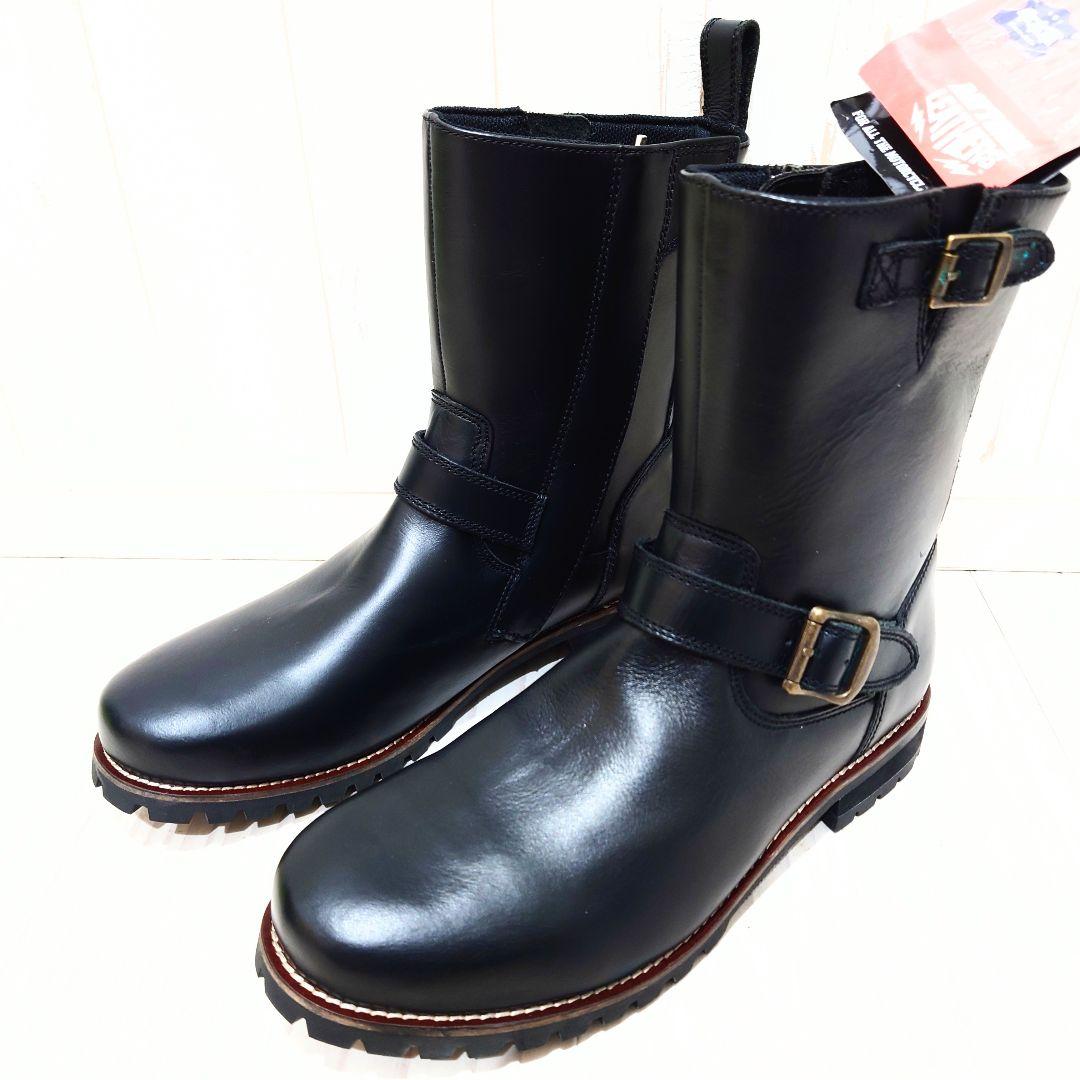 未使用 デイトナ 本革 バイクブーツ バイカーブーツ モーター