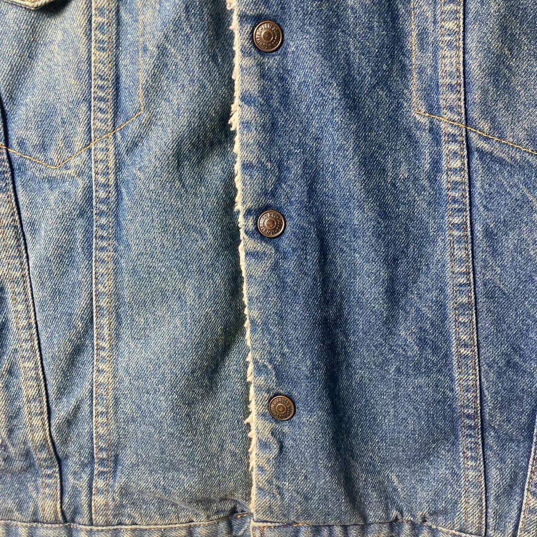 USA製　80's Levi's デニムボアジャケット　70609-0214 M