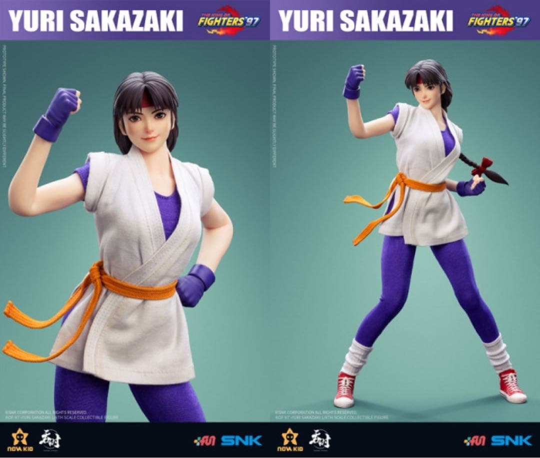 ザ・キング・オブ・ファイターズ ユリ・サカザキ 1/6シームレスドール