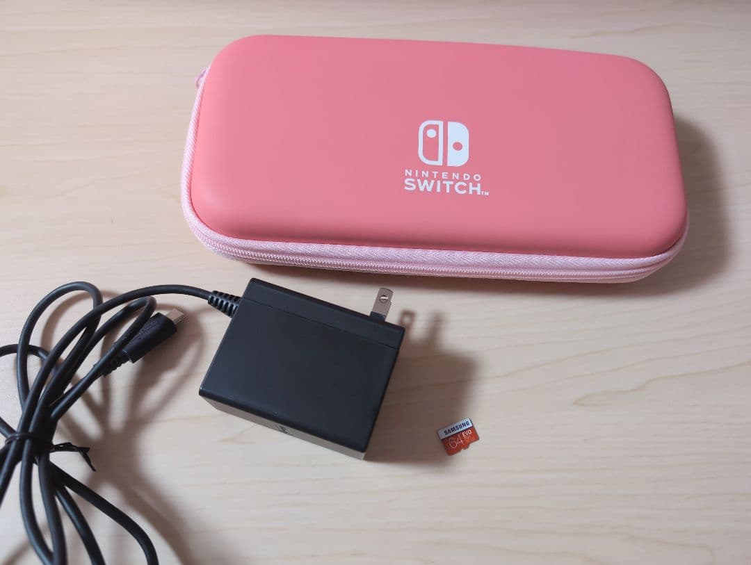Nintendo Switch ライト ★SDカード付 コーラル ピンク