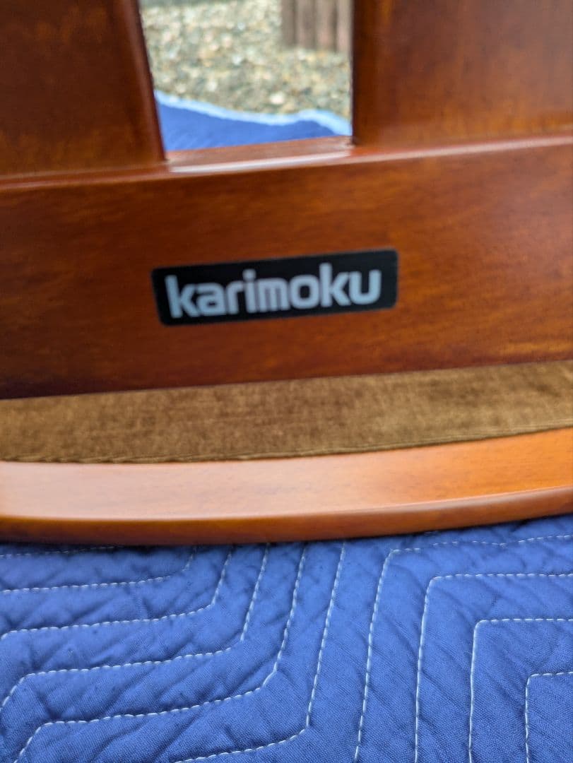 カリモク　座椅子　2脚セット　高級家具　karimoku チェア　和室など