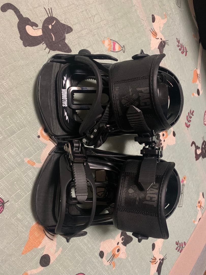 スノーボード ビンディング ブラック