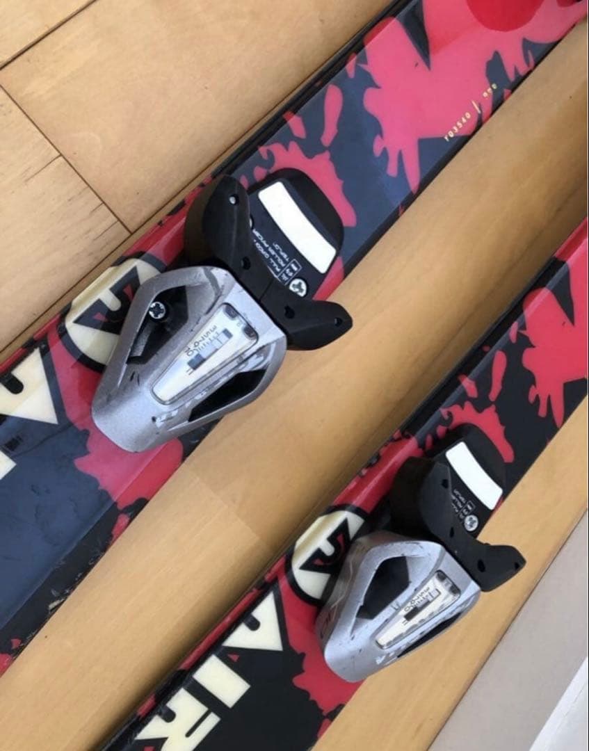 AIRWALK スキー板 99㎝ピンディング付き ショートスキー ファンスキー